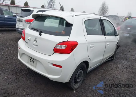 2020 Mitsubishi Mirage Es/Se из США, поврежденный, VIN ML32A3HJ9LH011110